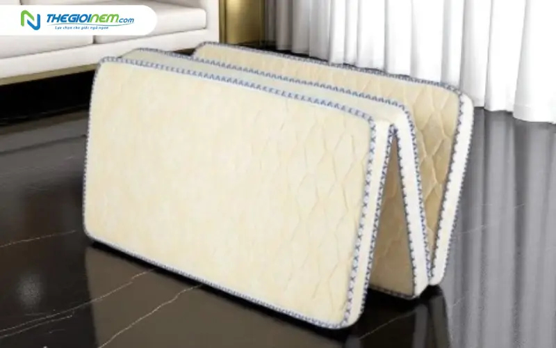 Nệm mút ép gấp 3 Kim Cương