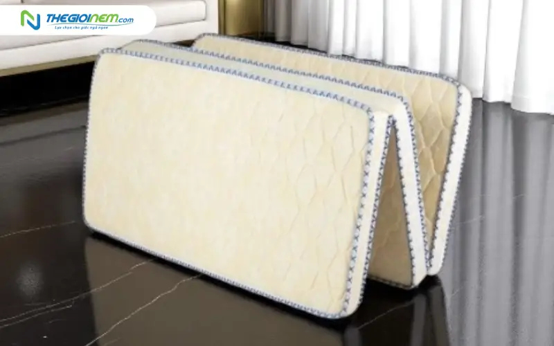 Nệm mút ép gấp 3 Kim Cương