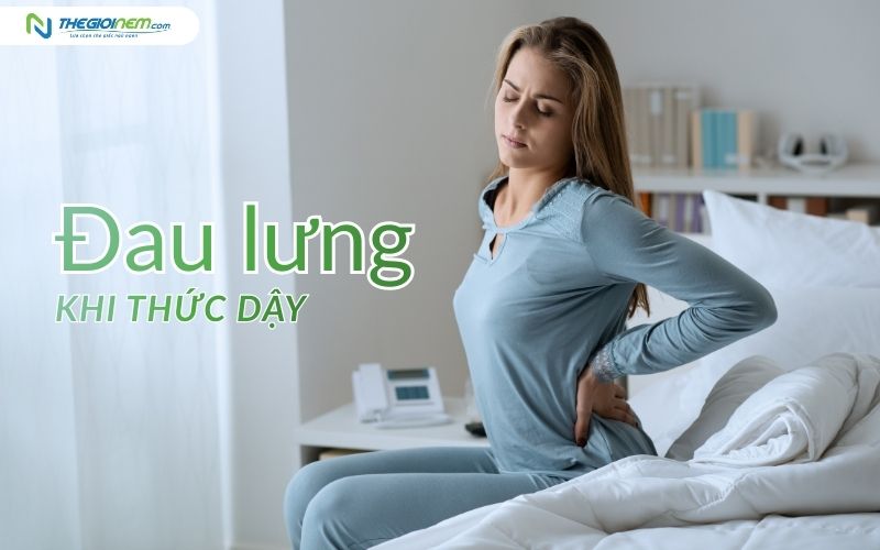 Nhiều người bị đau lưng sau khi thức dậy