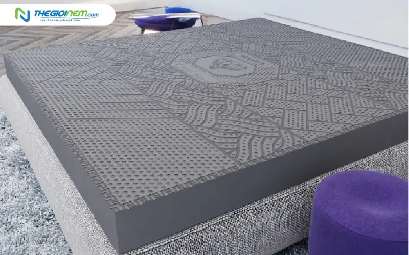 Nệm cao su Than hoạt tính Kim Cương Biolux