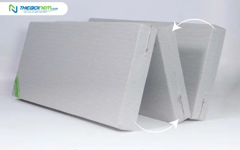 Nệm bông ép gấp 3 Eco Cool TATANA