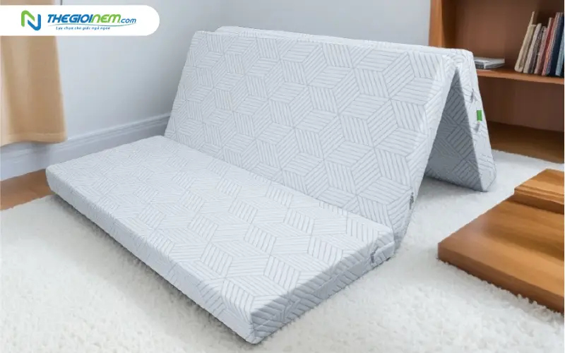 Nệm cao su bông TATANA gấp 3