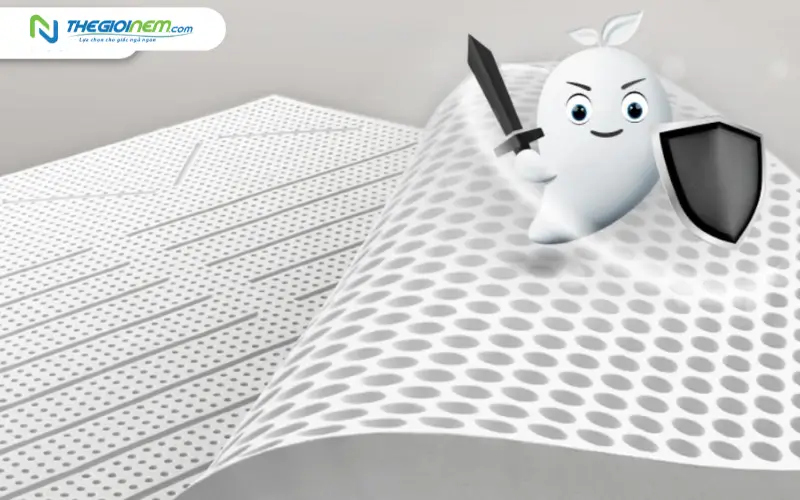 Thoáng khí và kháng khuẩn