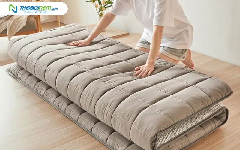 Hướng dẫn sử dụng và bảo quản nệm gấp Nhật bền đẹp như mới