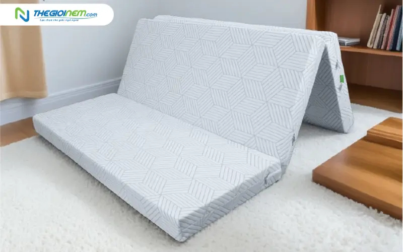 Nệm cao su bông TATANA gấp 3