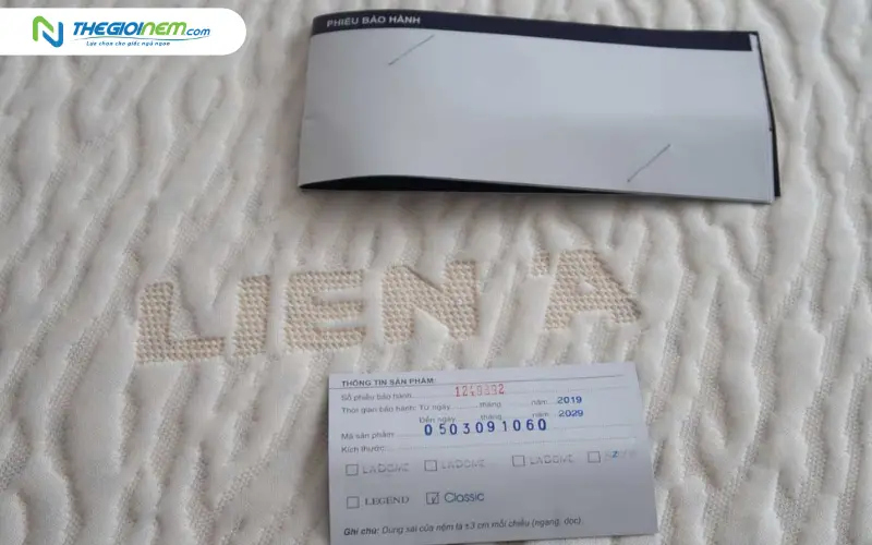 Chính sách bảo hành đầy đủ