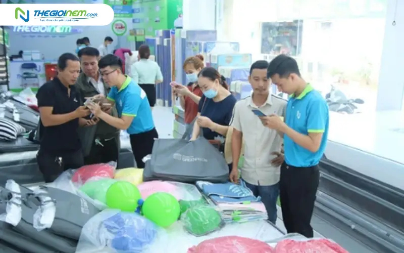 Dễ dàng trải nghiệm trực tiếp sản phẩm