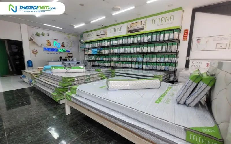 Cửa hàng bán nệm lò xo TATANA tại Củ Chi
