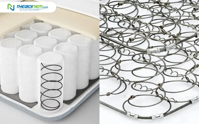 Hệ thống lò xo đa dạng