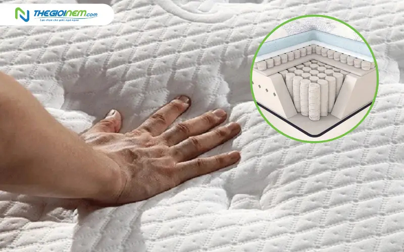 Kiểm tra mật độ lò xo và lớp tiện ích