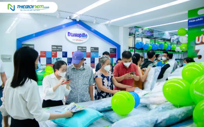 Tại sao nên mua nệm lò xo Dunlopillo tại hệ thống Thế Giới Nệm