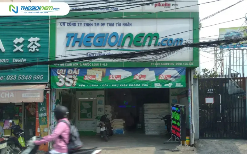 Giới thiệu cửa hàng Thế Giới Nệm tại Quận 9