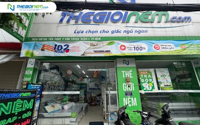 Lý do nên mua nệm lò xo Liên Á tại Thegioinem.com chi nhánh Quận 7