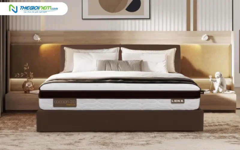Nệm lò xo Liên Á Cocoon 2.0 Premium