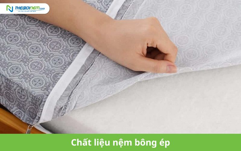 Chất liệu nệm bông ép