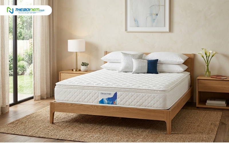Nệm lò xo Diamond Vạn Thành