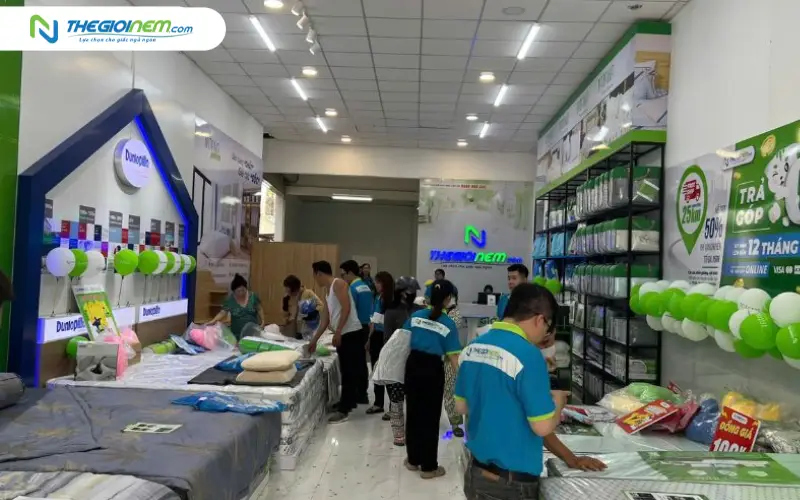 Chính sách mua nệm trả góp tại Thế Giới Nệm