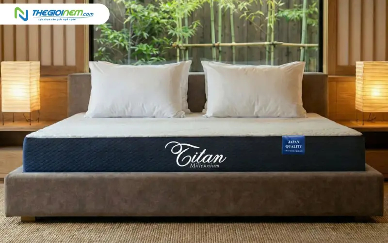 Nệm cao su nhân tạo Titanmillennium Ưu Việt