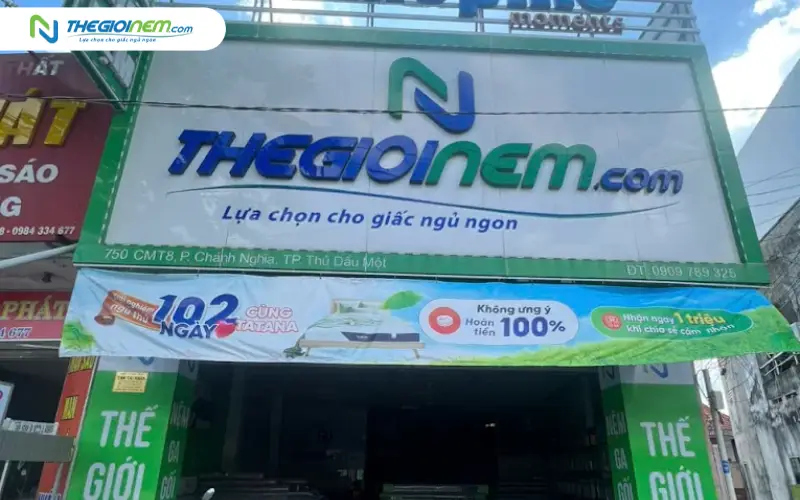 Thông tin cửa hàng Thế Giới Nệm