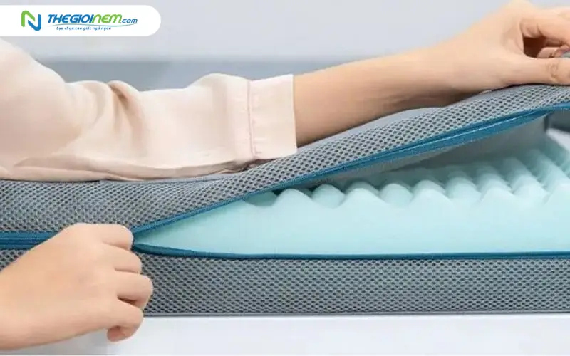 Xử lý mút xốp, bông ép và vải bọc