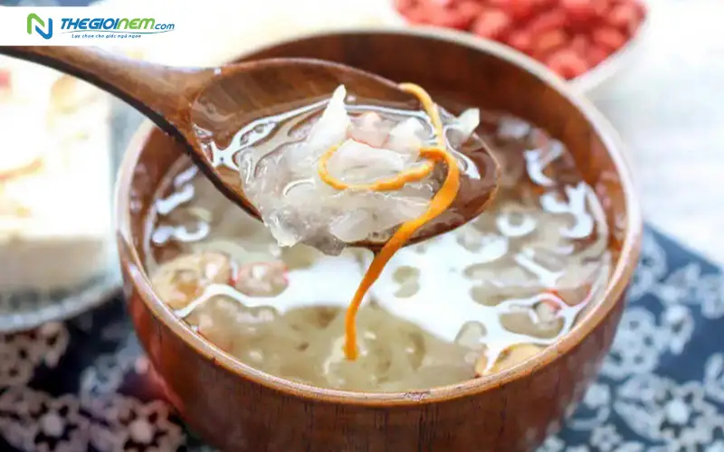 Các món ăn, thức uống đơn giản từ đông trùng hạ thảo