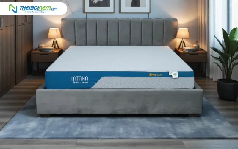Nệm foam đa tầng cao su Sleep Lux TATANA