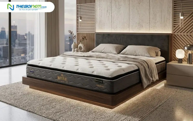 Nệm lò xo túi Dunlopillo Imperial