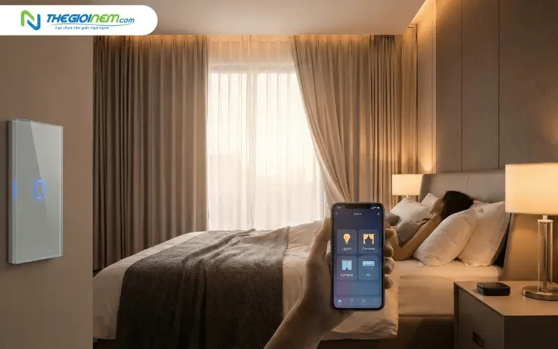 Kết nối hệ sinh thái IoT trong phòng ngủ