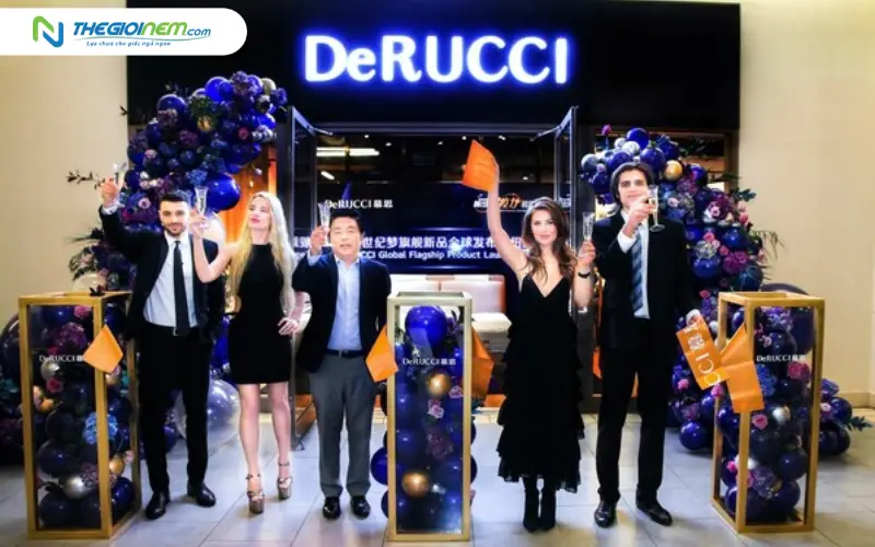 Nguồn gốc và vị thế của thương hiệu DeRUCCI trên toàn cầu
