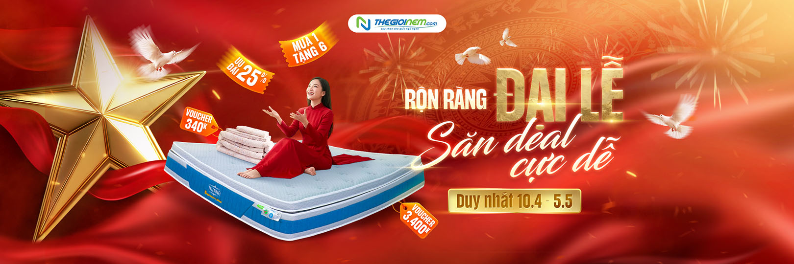 RỘN RÀNG ĐẠI LỄ - SĂN DEAL CỰC ĐÃ