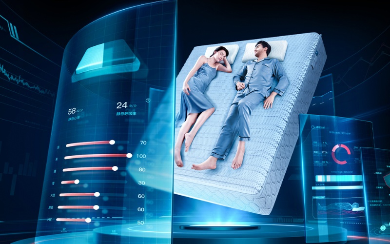 Nệm AI DeRUCCI với công nghệ Digital Sleep Monitoring thông minh