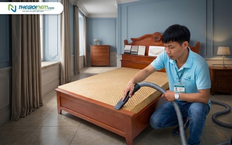 Nhân viên tại Thế Giới Nệm