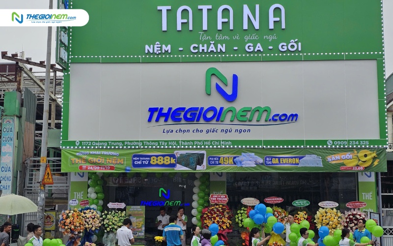 Của hàng Thế Giới Nệm cung cấp nhiều sản phẩm