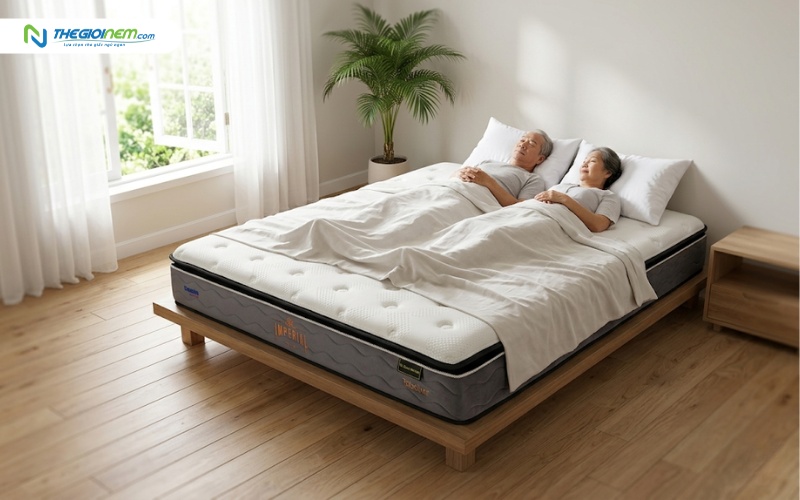 Nệm lò xo túi Dunlopillo Imperial