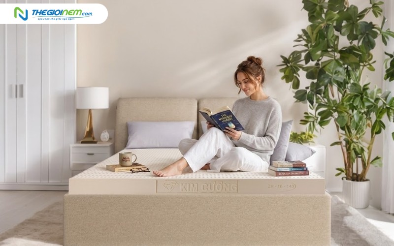 Nệm cao su Kim Cương