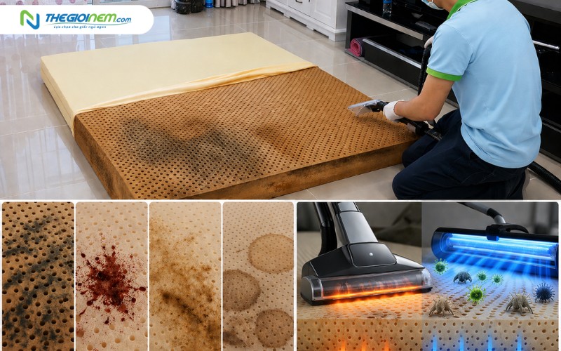 Tình trạng báo động của chiếc nệm cần vệ sinh chuyên biệt