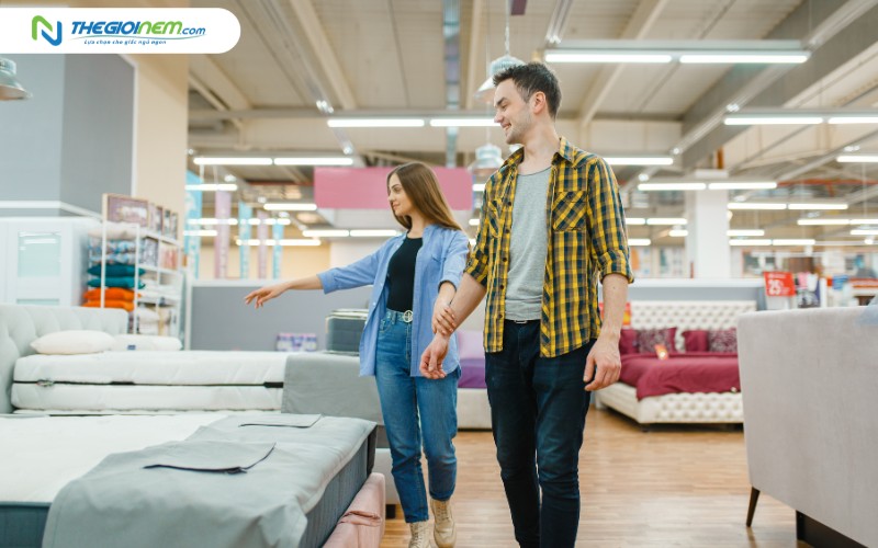 Cần lựa chọn địa chỉ uy tín để mua nệm