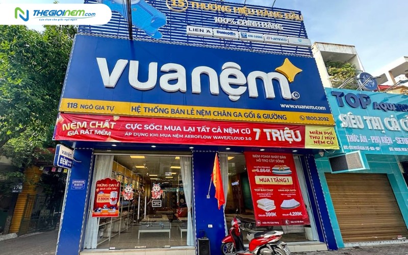 Cửa hàng nệm Vua Nệm
