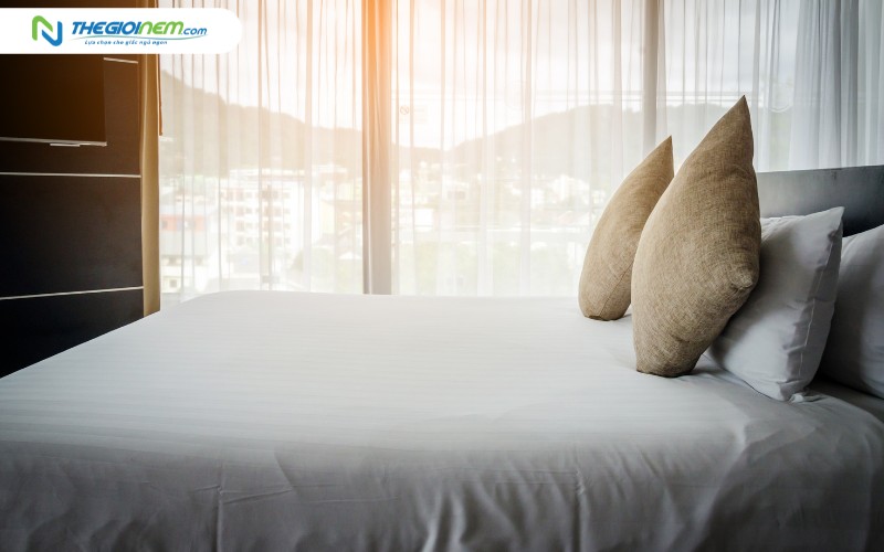 Kích thước nệm tạo không gian cho căn phòng
