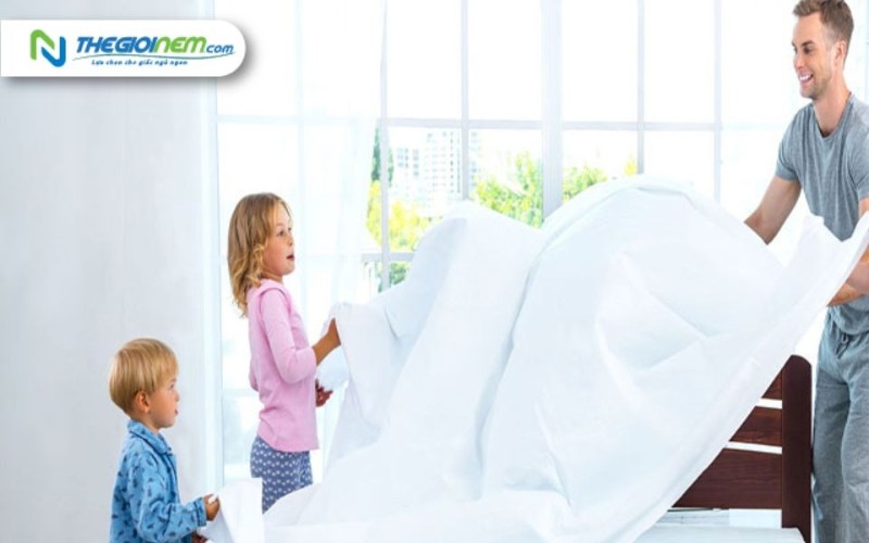 Cách bảo quản để nệm cao su duy trì hình dáng