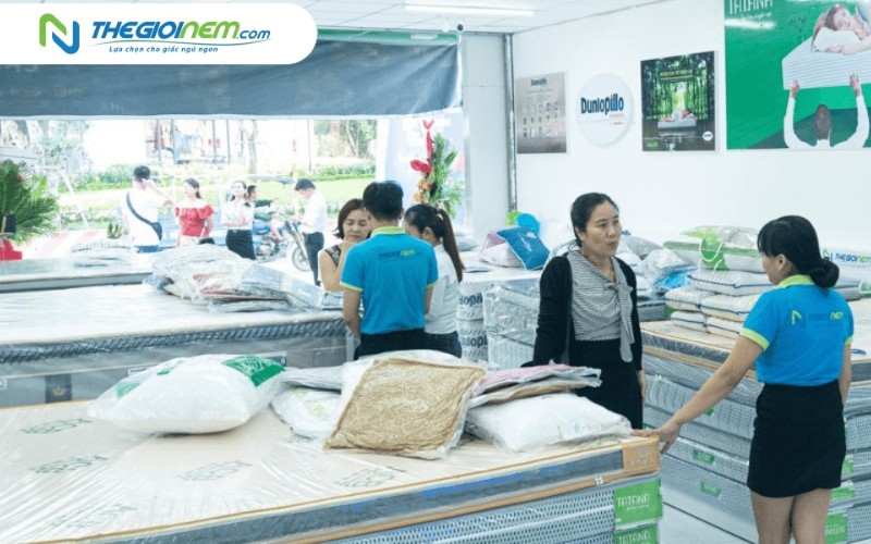Kinh nghiệm lựa chọn mua nệm cao su chuẩn tại Thế Giới Nệm