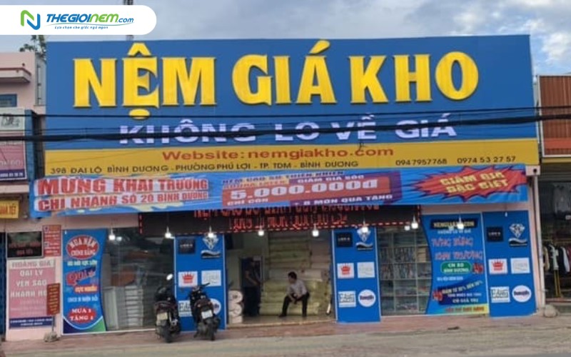 Nệm giá kho