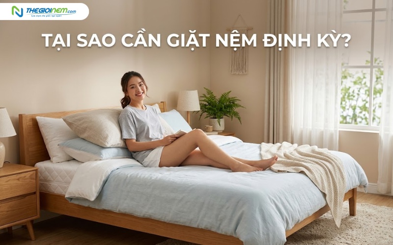 Giặt nệm định kỳ là điều nên làm