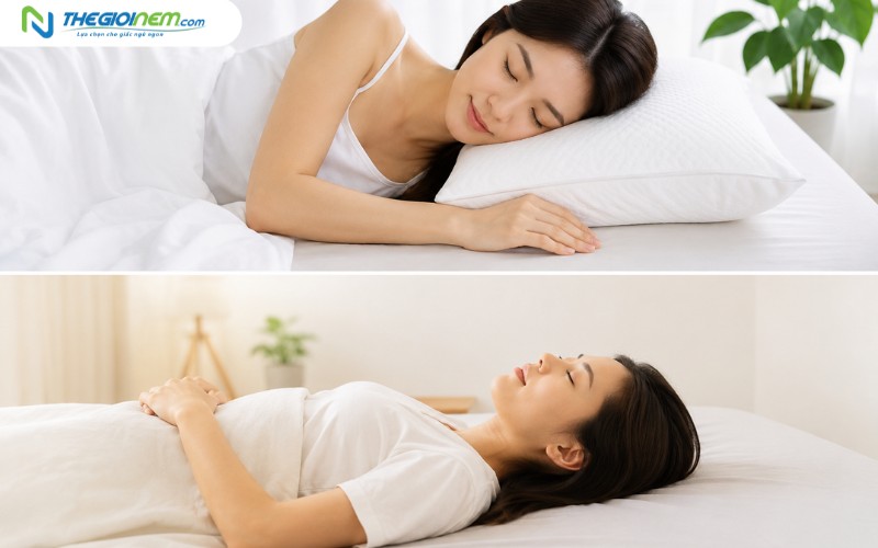 Bản chất của nằm gối hay không gối