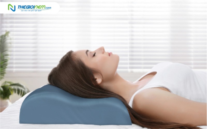 Gối thiết kế lượn sóng