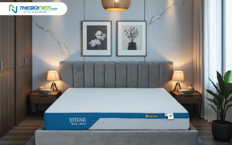 Nệm foam đa tầng cao su Sleep Lux TATANA