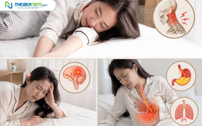 Tác hại tiềm ẩn khi bỏ gối sai cách