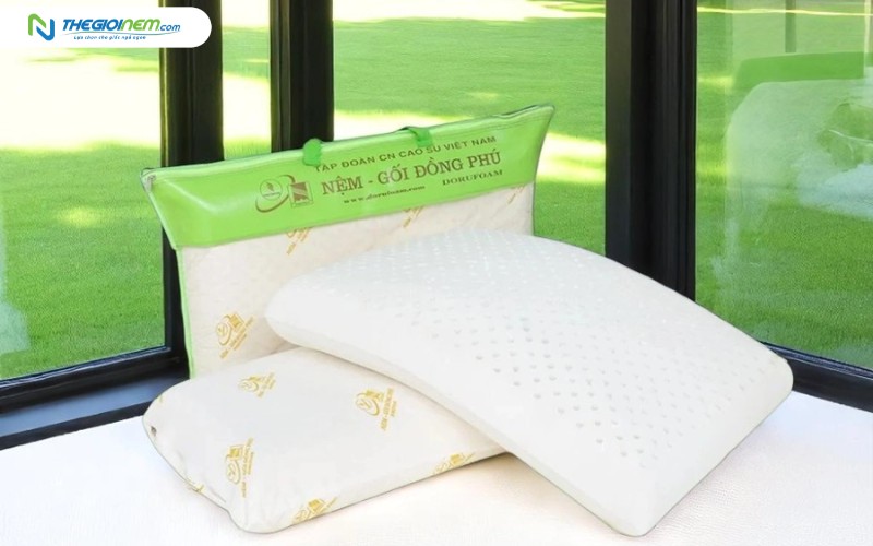Gối nằm cao su Oval Baby Đồng Phú