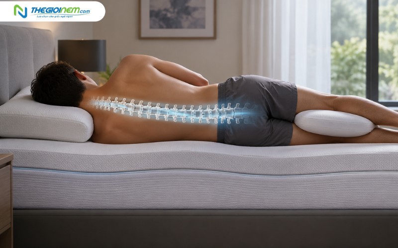 Việc sử dụng gối phù hợp mới là yếu tố giúp tăng trưởng tối ưu