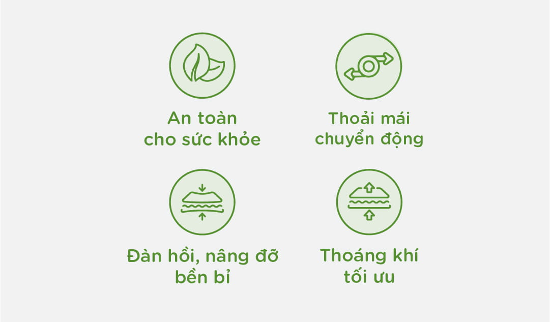 Nệm cao su em bé Tatana Baby Care